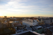 Når vi først er i gang tar vi en titt over Oslo sentrum i den fine morgensolen