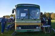 Her er bussen som er til salgs hvis du husker. HUTTIHEITA er en buss som heter Volvo B 58-60 og er fra 1978. Hva kan en slik gå for tro?