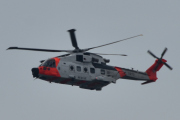 Morten 14 juli 2021 - SAR Queen Leonardo AW101 0273 over Høyenhall, helikopteret blir også kalt AgustaWestland AW101, Leonardo er jo produsenten