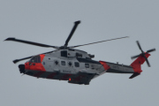 Morten 14 juli 2021 - SAR Queen Leonardo AW101 0273 over Høyenhall, 16 slike helikoptre skal vi ha når Sea King fases ut