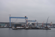Kiel er en ordentlig havneby, det er lett å se