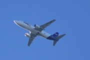 Morten 29 juni 2018 - FedEx Express over Høyenhall, kan det være OE-IBW hvor operatør er ASL Airlines Belgium. I så fall er det en Boeing 737-4Q8 fra 1994
