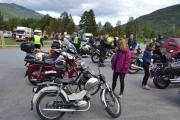 Mopeder og motorsykler i mange varianter