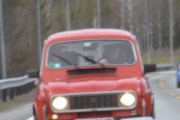Veteranbilen bak oss fikk ikke bot, han har fått bot før i Åneby han