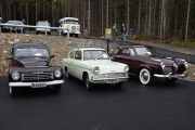 Vi kan ha tatt noen av disse før på turen men jeg begynner fra venstre. Volvo PV fra 1947, Ford Anglia A 230 fra 1961 og til slutt en Studebaker Commander V 8 fra 1951