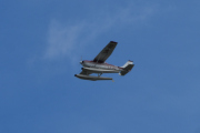 Morten 25 juli 2020 - LN-IKQ over Porsgrunn, det er et Reims Cessna FR172F fra 1969