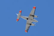 Morten 3 mai 2020 - LN-NAB over Høyenhall, det er et Piper PA-31