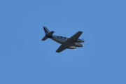 Morten 30 august 2020 - LN-FKE over Høyenhall, det er et Piper PA-31 Navajo