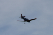 Morten 8 mai 2020 - Det er Cornell med nummer 163 som kommer i full fart, det er et Fairchild PT-19. Kom til Nedre Romerike Flyklubb i 2002 etter en restaurering