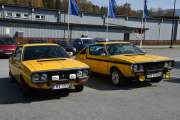 Disse er dokumentert tidligere, men det er ikke hver dag vi ser to gule Renault 17 ved siden av hverandre