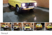 Og det blir ikke bedre når vi kommer inn. Han driver og prøver å kjøpe en gul Renault 6. Jeg tar affære med en gang og sender eieren en melding