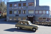 På vei til Kjell Byman, første stopp ved Tyrigrava