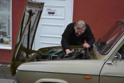 Kjell tar siste finjusteringen