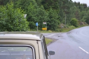 Torsdag kystveien mot gml. Fredrikstad