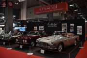 Retromobile 2020 - Austin Martin, den til høyre er en Aston Martin DB4 Cabriolet Conversion fra 1961