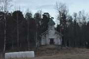 Men nå er vi ved Maridalen kirke, men er litt tidlig ute