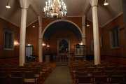 Så da står vi her, inne i Maridalen kirke