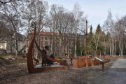 Da er vi framme til Vikingparken