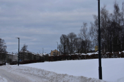 Masse snø her nå