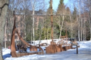 Nå er vi nede ved Vikingparken