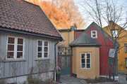 Damstredet 11 er fra 1800 tallet, men så nærmer vi oss Fredensborgveien 38 som er fra 1871. Må komme tilbake hit og ta litt mer presise bilder