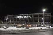 Innspurten 16 er adressen til Intility Arena (Vålerenga) som fikk en tomt billig av Oslo Kommune. Vålerenga bygget selv sin stadion og dette åpnet i september 2017. Arenaen har en tilskuerkapasitet på 16 555