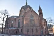 Akersgata 60. Kirken ble også restaurert i 1956-58 og 1993-1996