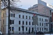 St. Olavs gate 27 er fra 1846, her har det vært pensjonat, hotell osv.