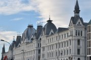 Victoria terrasse som er fra 1885-90 og anlegget ble en stund kalt Petersborg. Det er mye historie i disse byggene