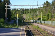Maridalen. Movatn stasjon ble opprettet i 1900 som et militært krysningsspor to år før Gjøvikbanen åpnet i 1902. I 1927 ble Movatn oppgradert med et ekspedisjonsbygg