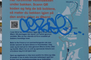 Hovinbekken. Jeg er her i mars 2023 når pappa skal spille tennis i Oslo Tennisarena. Følg Hovinbekken oppover mot Økern, det må jeg ta senere