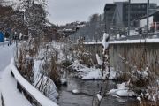 Hovinbekken. Og Munkebekken er en vei på Ellingsrud, mulig at jeg har et bilde fra der