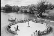 Frognerparken. Nedre Frognerdam