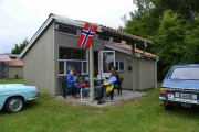 Så er vi plutselig ved Hampen camping hvor treffet skal være, vi mangler vel litt bilder her