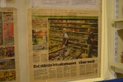 Torsdag - tar bare noen bilder av gamle aviser, mye historie her