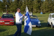Lørdag - så klart vi må få med oss det finske flagget