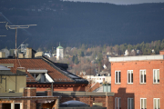Nå har vi retningen Slemdal og jaggu ser vi en kirke her også