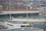 La oss se på Bislett stadion en gang til, det kan da ikke være så lenge siden jeg husker at hele muren rundt var skrella for gammel mur. Armeringsjerna begynte å ruste husker jeg.  Gudskjelov ble det ikke revet, en stor takk til  NCC Infrastructure som overtalte Oslo Kommune