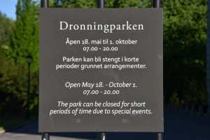 Dronningparken mai 2020