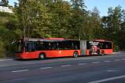 Men at de nye bussene er fine er jeg ening i, men du må ha smal rumpe. Dessuten så går du feil vei