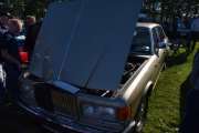 Skulle gjerne ha ruslet rundt bilen, men det var så mye folk rundt her. Men det er en Rolls Royce Silver Spirit fra 1982