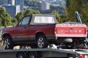 Men nå må jeg ta bilde av noe annet, hva med en Dodge Dakota fra 1989? Er en veteran dette også