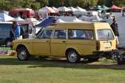 Men jeg må rusle litt rundt også, du kan finne mange veteraner her også. Her ser vi på en Volvo 145 Express fra 1973, en meget spesiell bil