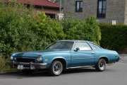 På veien hjem ser jeg noen biler, dette er en Buick Grand Sport fra 1974