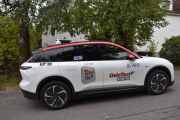For meg så er det Oslo Taxi som gjelder, jeg har jobbet under dem i 5 år i gamle dager. Dette er en EL-bil som det nå kreves av Oslo kommune, når det gjelder nye drosjeløyver. Kan det være en NIO?