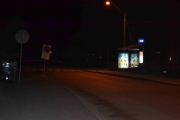 Fredagskvelden. Vi står og venter på bussen men er så heldig og få tak i en drosje med en gang. Oslos hyggeligste sjåfør og han kjørte oss rett hjem. God natt.