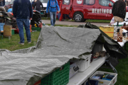 Da var presenninger tingen, da det kom en snøbyger over oss av og til