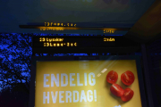 Heldige var vi også, ved Simensbråten ble overgangen til ny buss veldig kort