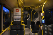Siste bussen vår hjemover og vi er hjemme på null komma niks. Da er vi klar neste dag med medbrakt frokost og bil