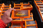 Renault 16 men dessverre ikke i gummi, men den var orange